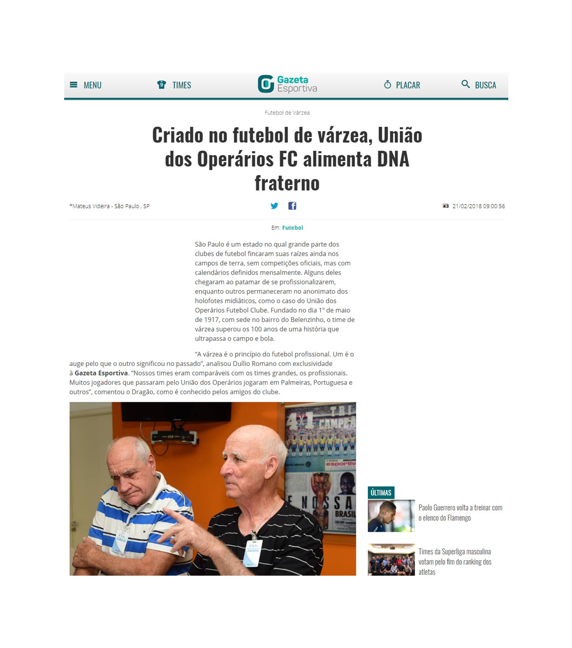 Assessoria de imprensa – UOFC